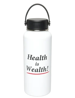 Health is Wealth Bottle - Vandflasker