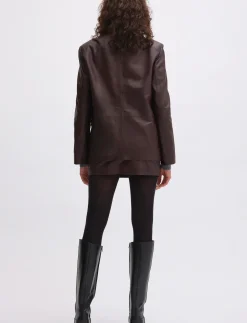 HEAVY LEATHER BLAZER - Læderjakker
