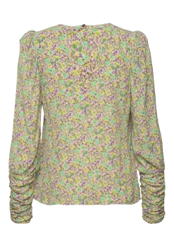 Helena flower top - Langærmede bluser