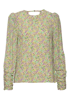 Helena flower top - Langærmede bluser