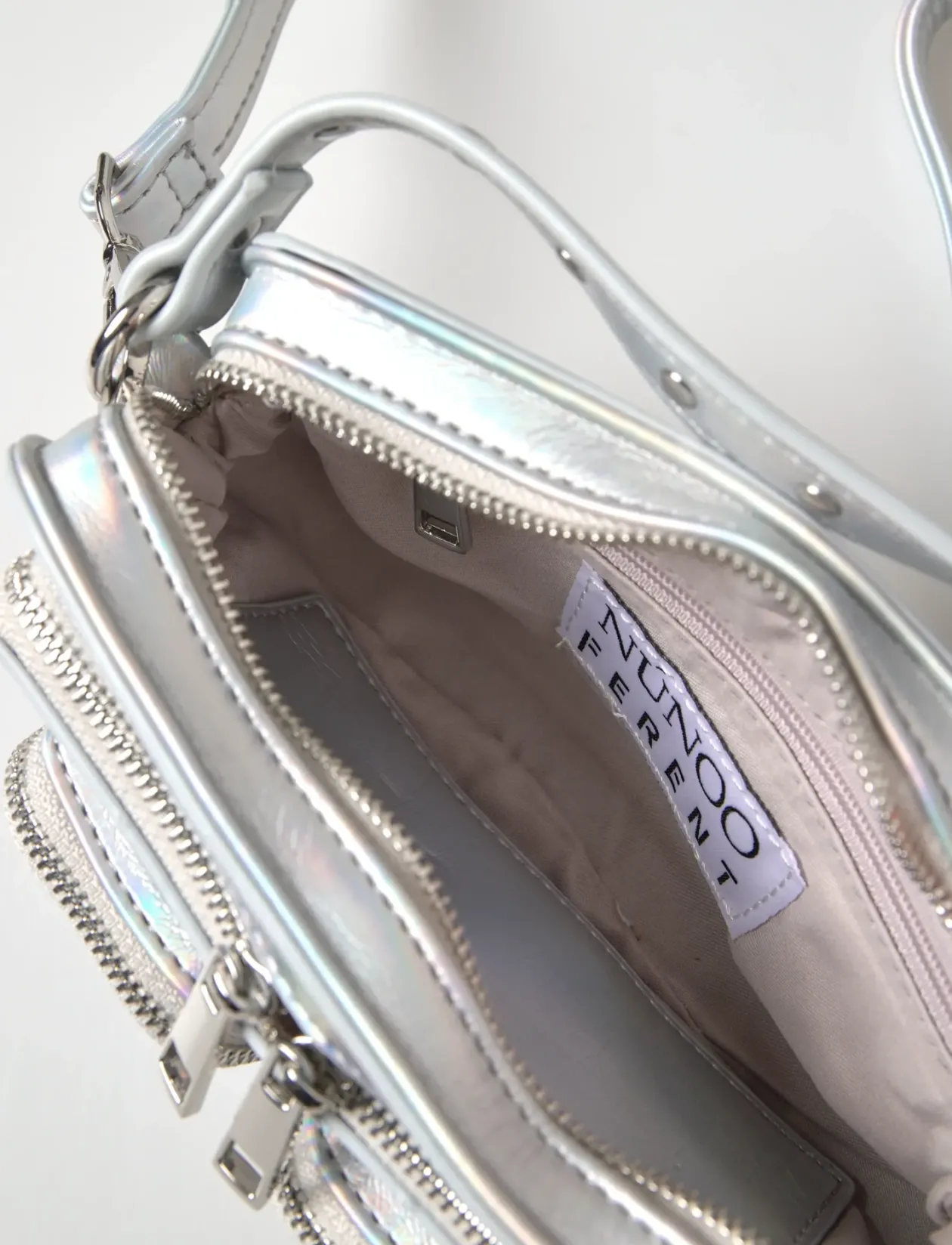 Helena Recycled Cool Iridescent - Top handle tasker