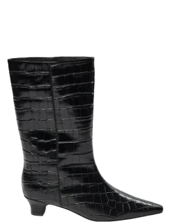 HELLASW CROCO BOOT - Ankelstøvler med hæl