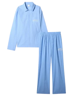 HERITAGE CREST L/S SHIRT & PANT - Pyjamas