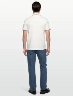 HERITAGE H TIPPED POLO - Kortærmede