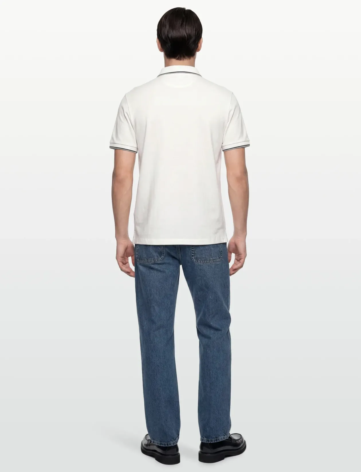 HERITAGE H TIPPED POLO - Kortærmede
