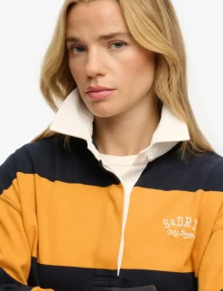 HERITAGE STRIPE RUGBY TOP - Sweatshirts