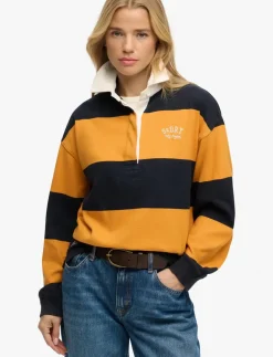 HERITAGE STRIPE RUGBY TOP - Sweatshirts