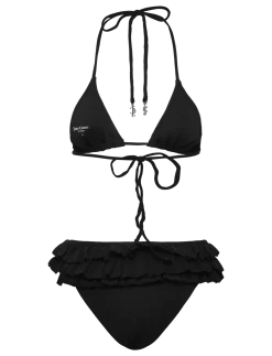 HERITAGE TOWELLING FRILLY BIKINI - Trekantsbikinier