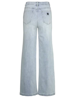 94 HIGH WIDE ANDIE TINT LIGHT BLUE - Brede jeans