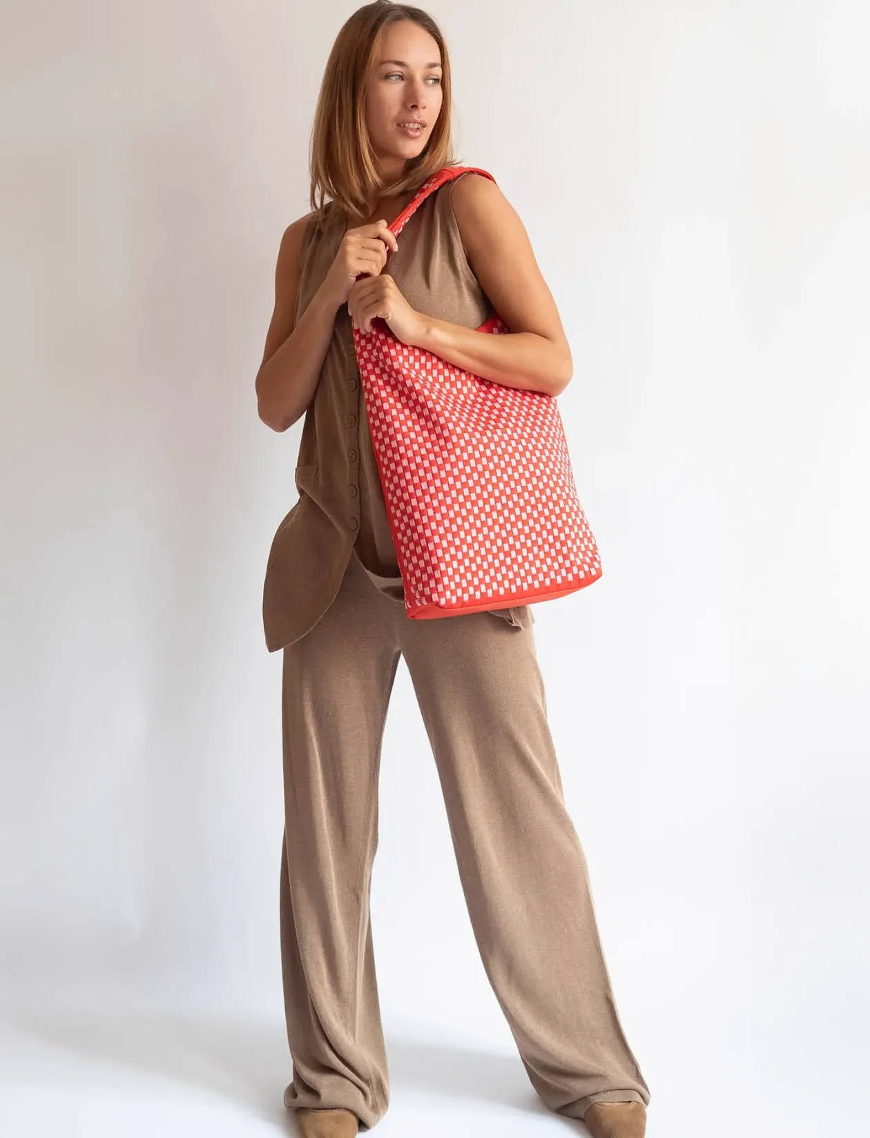 HOBO BRAIDED NEOPRENE - Tote Bags