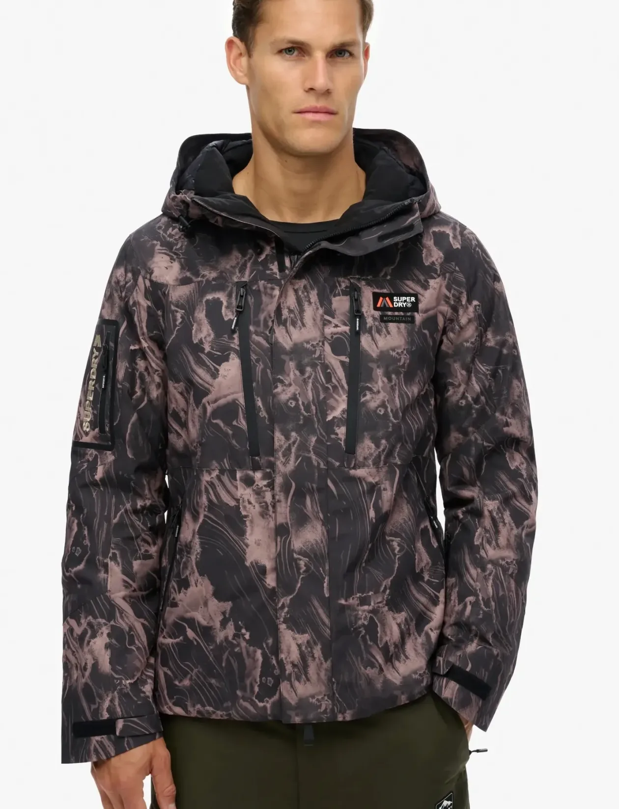 HOODED SKI SHELL JACKET - Skijakker