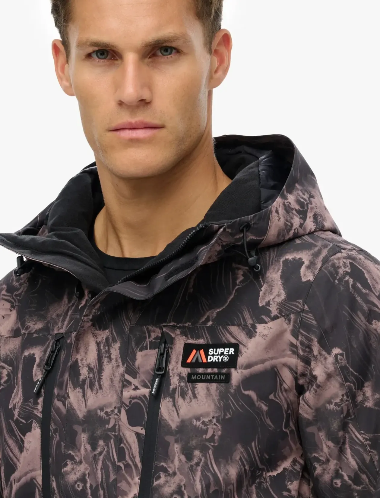 HOODED SKI SHELL JACKET - Skijakker