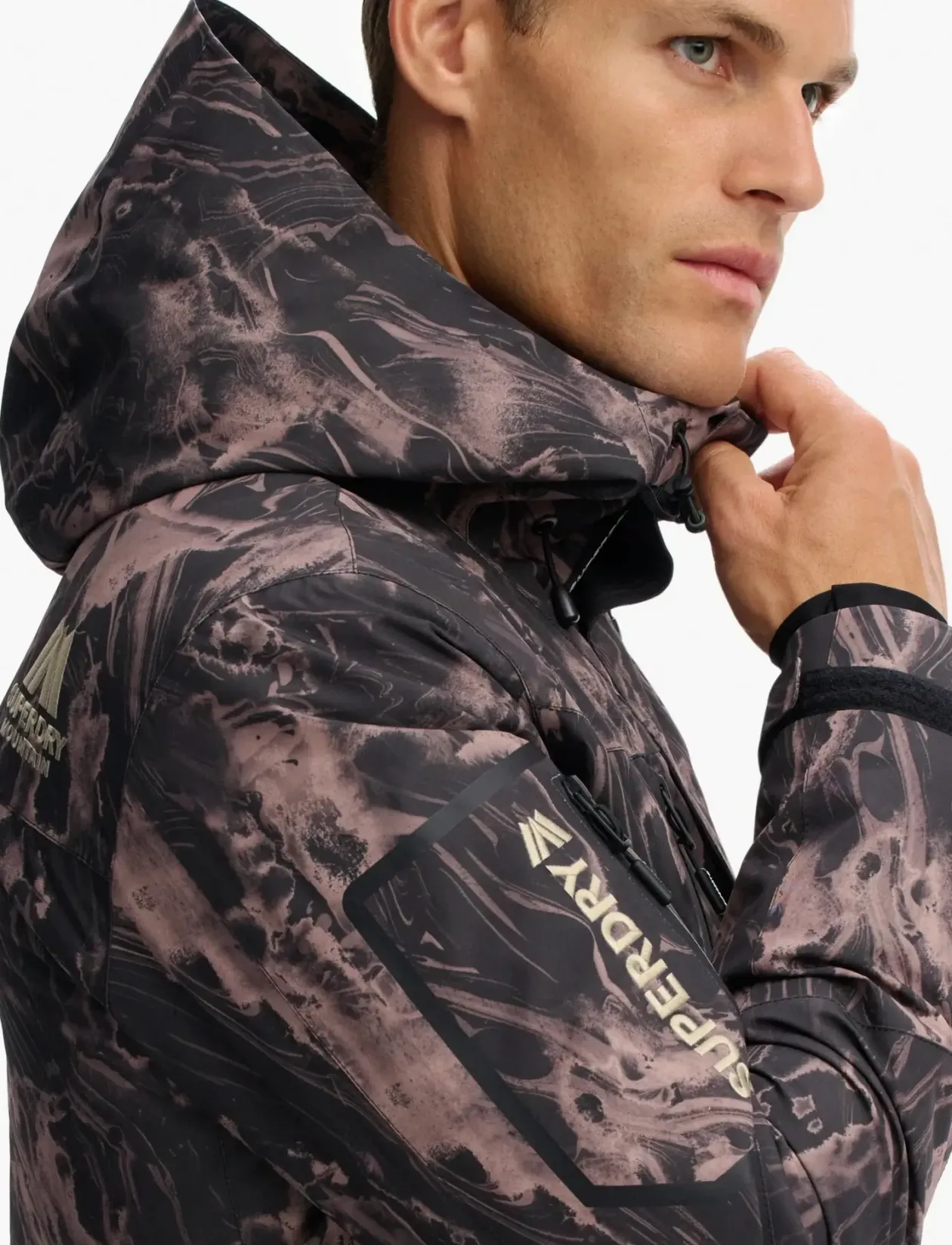 HOODED SKI SHELL JACKET - Skijakker