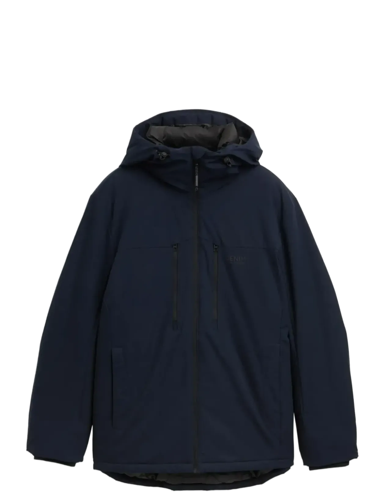 hooded technical jacket - Dunjakker
