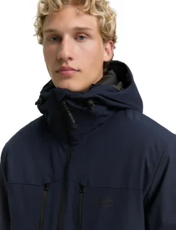 hooded technical jacket - Dunjakker
