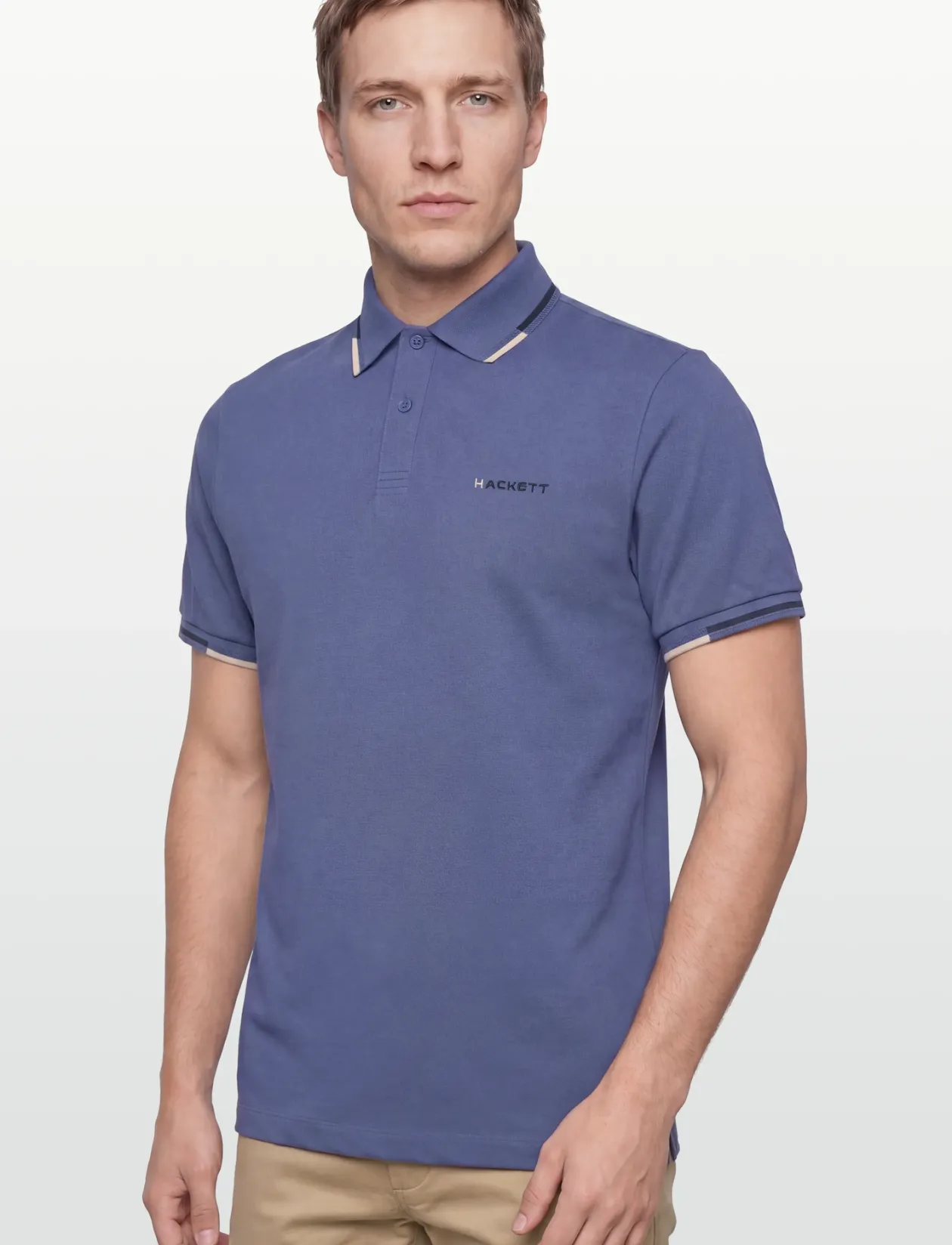 HS COAST TIPPED POLO - Kortærmede