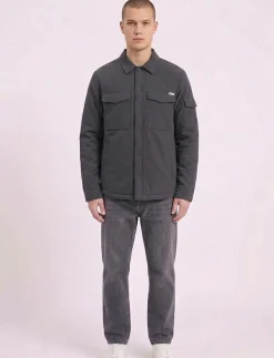 Humphrey Light Twill boxpocket quilt overshirt - Jakker og frakker