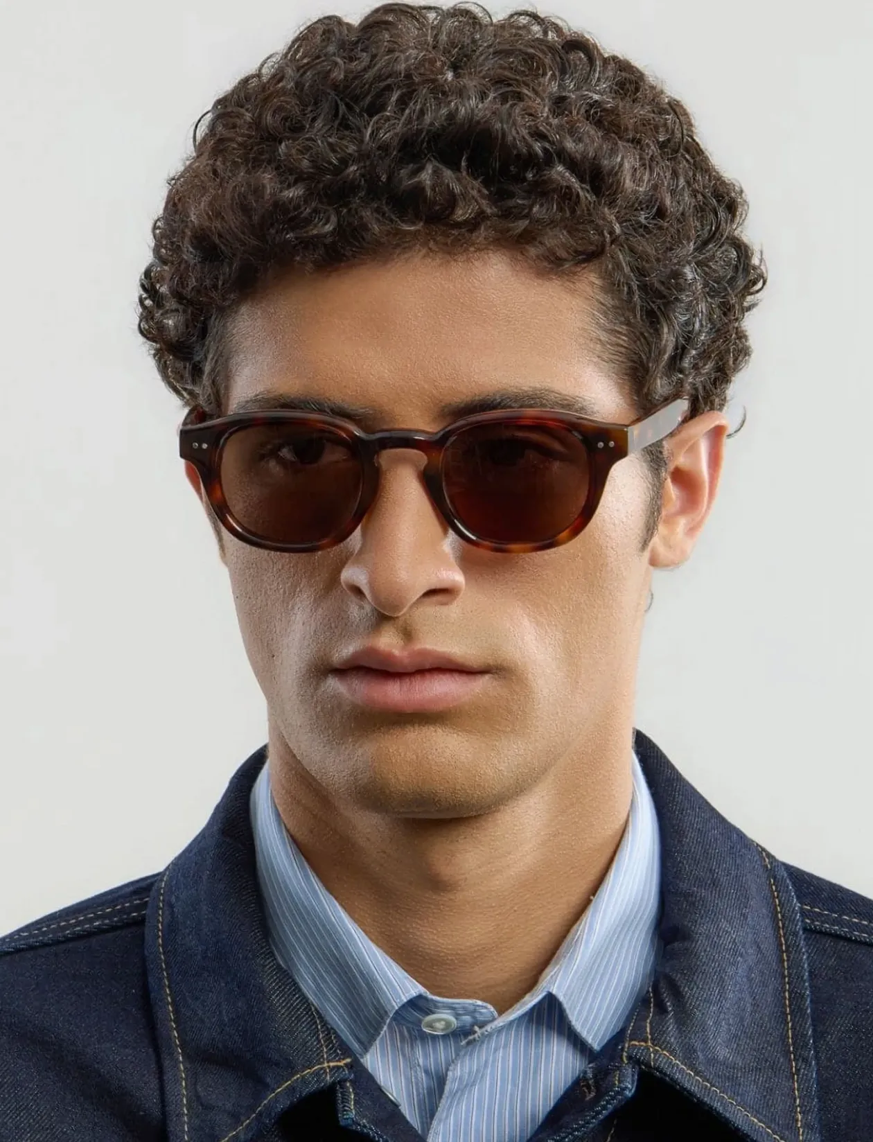 Idris Tortoise Brown - Round Frame