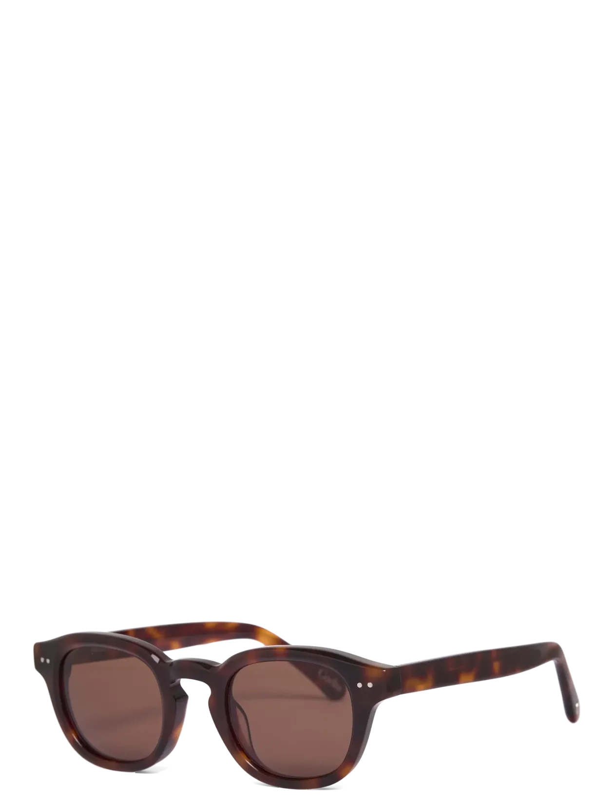 Idris Tortoise Brown - Round Frame