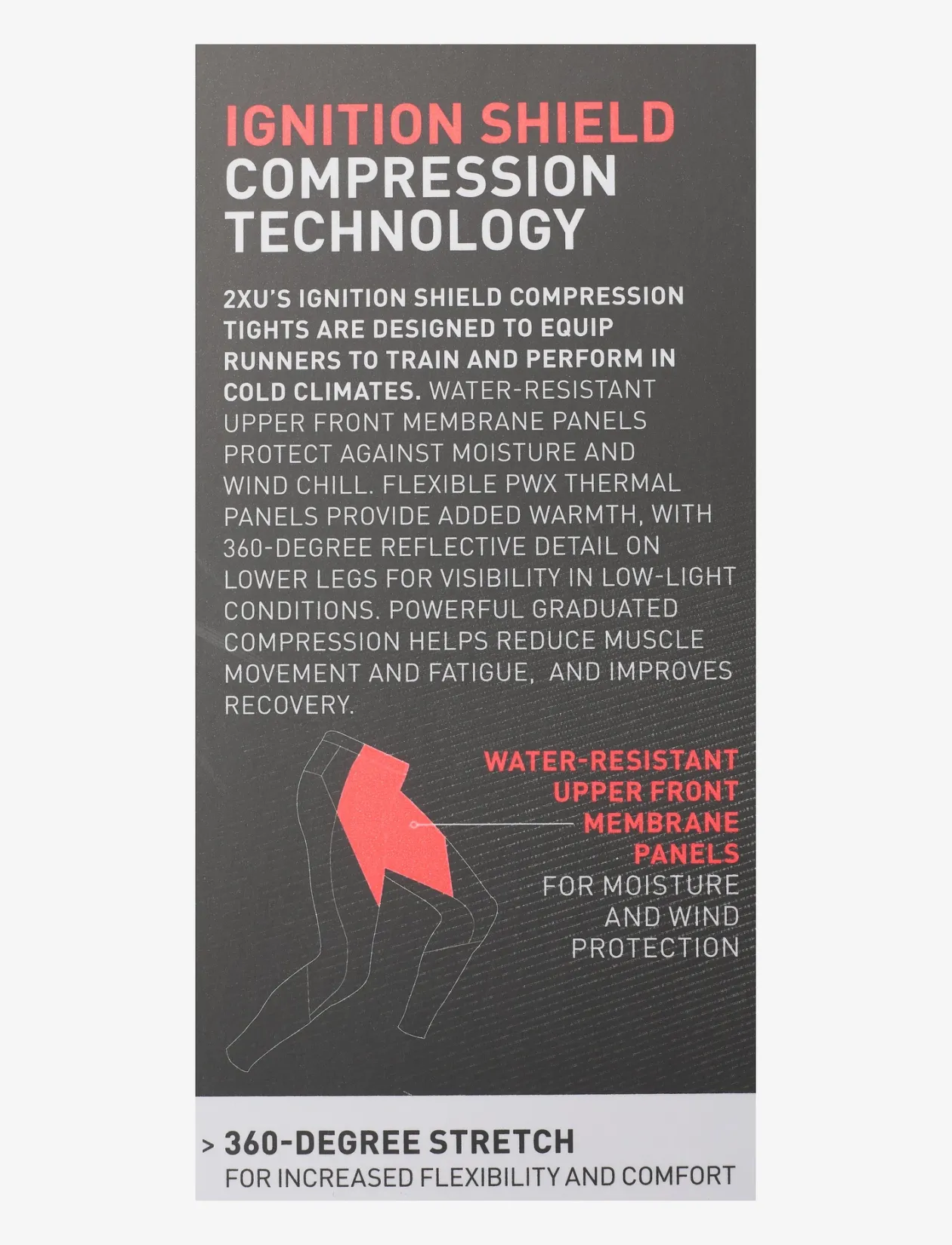IGNITION SHIELD COMPRESSION TIGHTS - Træningstights