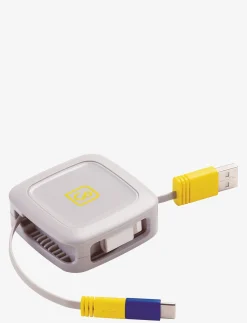 3 in 1 Retractable Connector Cable (1M) - Rejse tilbehør