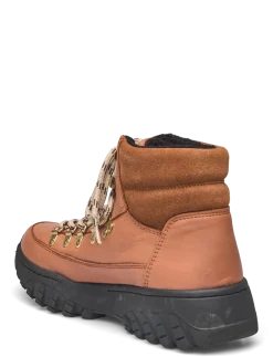 Iris Track Leather - Snørestøvler