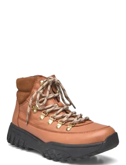 Iris Track Leather - Snørestøvler