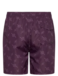 irregular monogram swimshorts - Badebukser