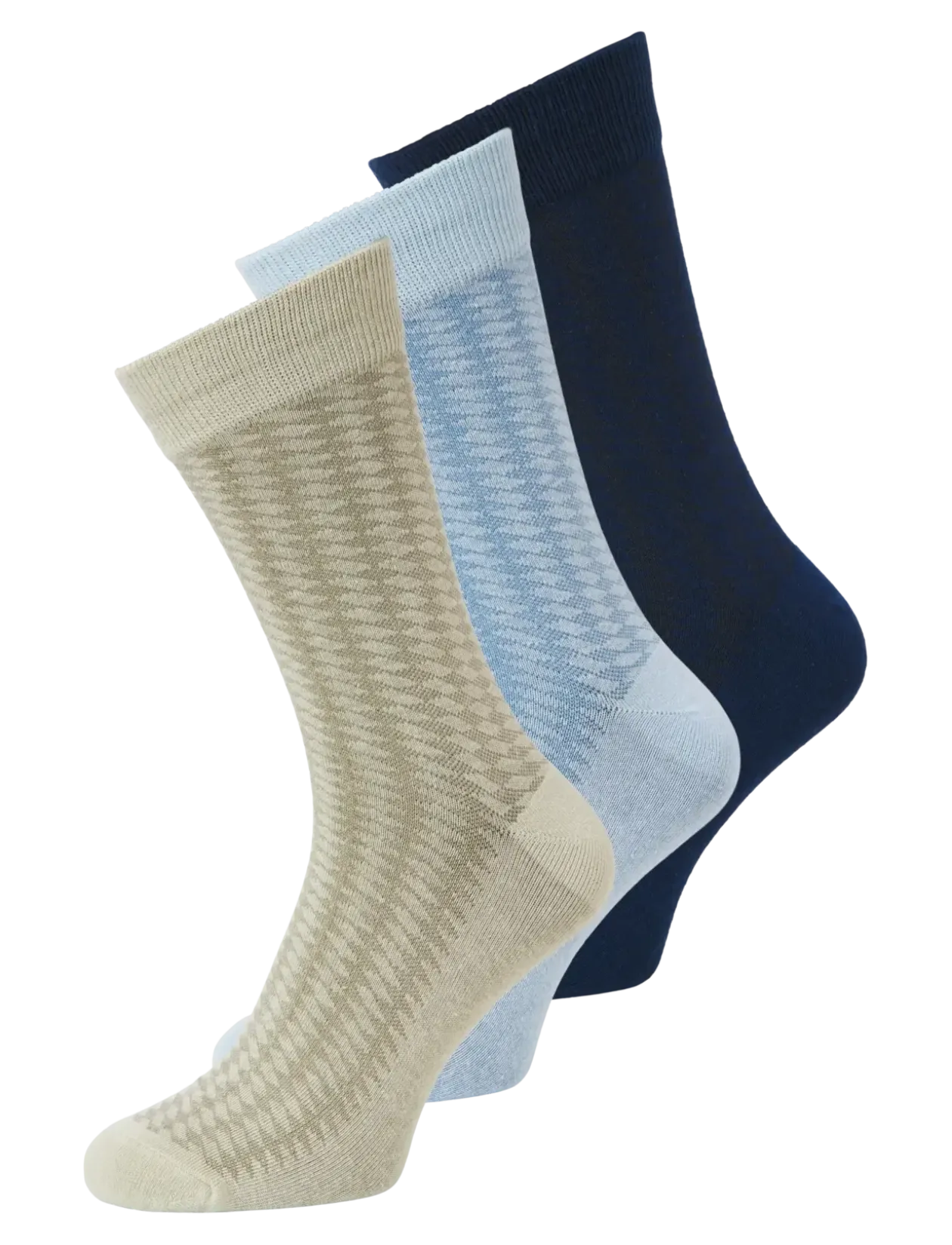 JACDIAMOND STRUCTURE SOCKS 3 PACK SN - Sokker
