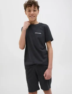 JACEVEREST SS TEE AND SHORTS SET W JNR - Sæt med kortærmet T-shirt