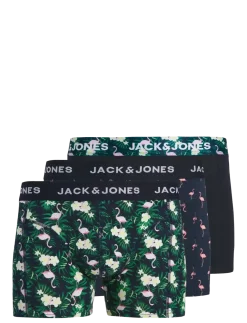 JACFLAMINGO FLOWER TRUNKS 3 PACK SN - Boxershorts