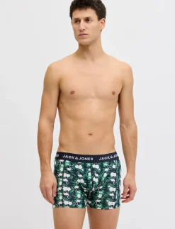 JACFLAMINGO FLOWER TRUNKS 7 PACK - Boxershorts