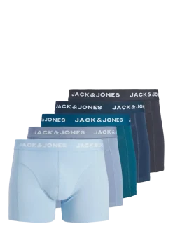 JACHENRIK SOLID TRUNKS 5 PACK BOX STYD - Boxershorts