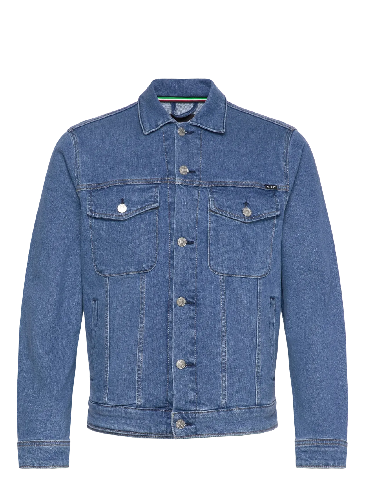 Jacket REGULAR Replay Basics - Forede denimjakker