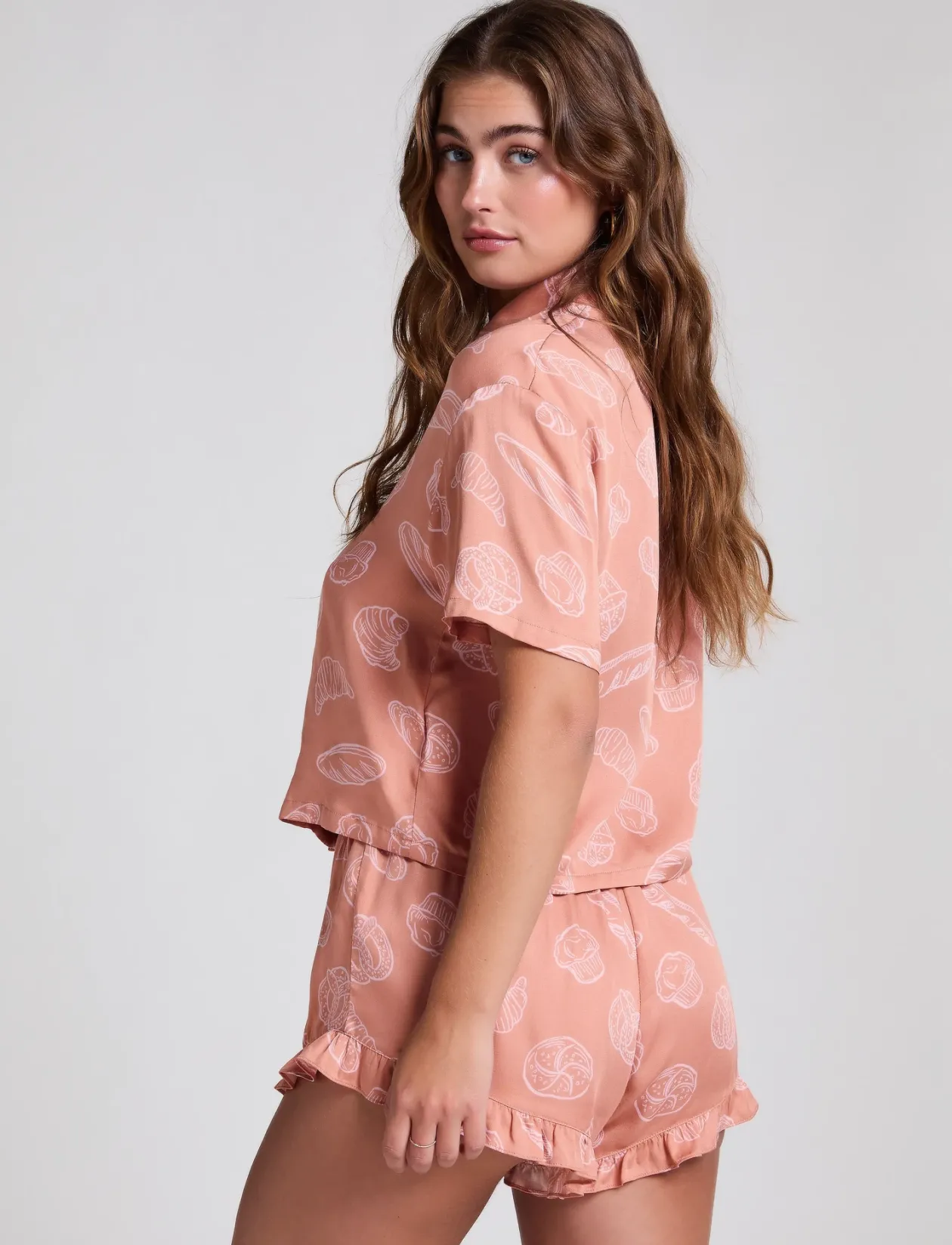 JACKET SS VIS SATIN - Overdele
