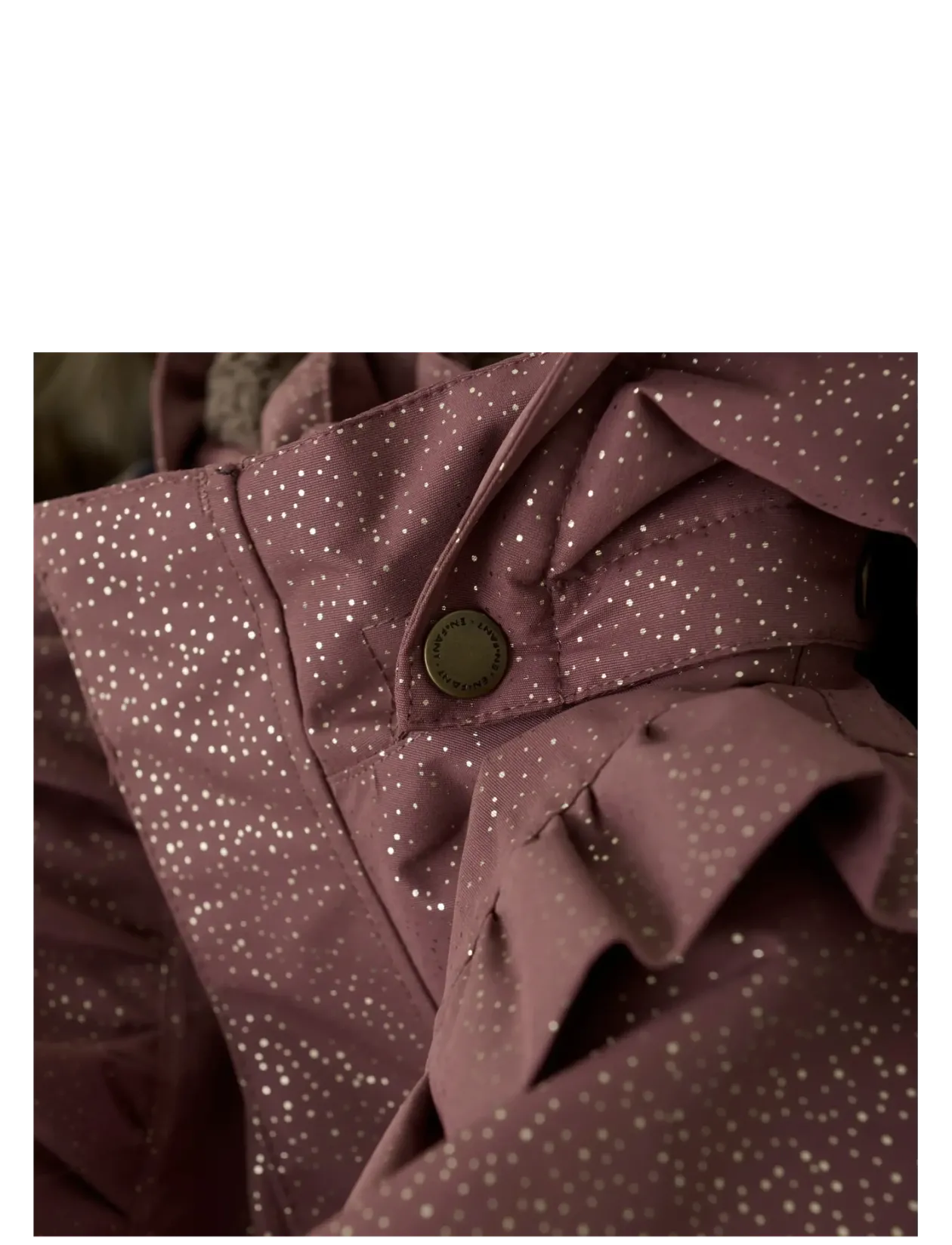 Jacket W. Frills AOP - Vinterjakker