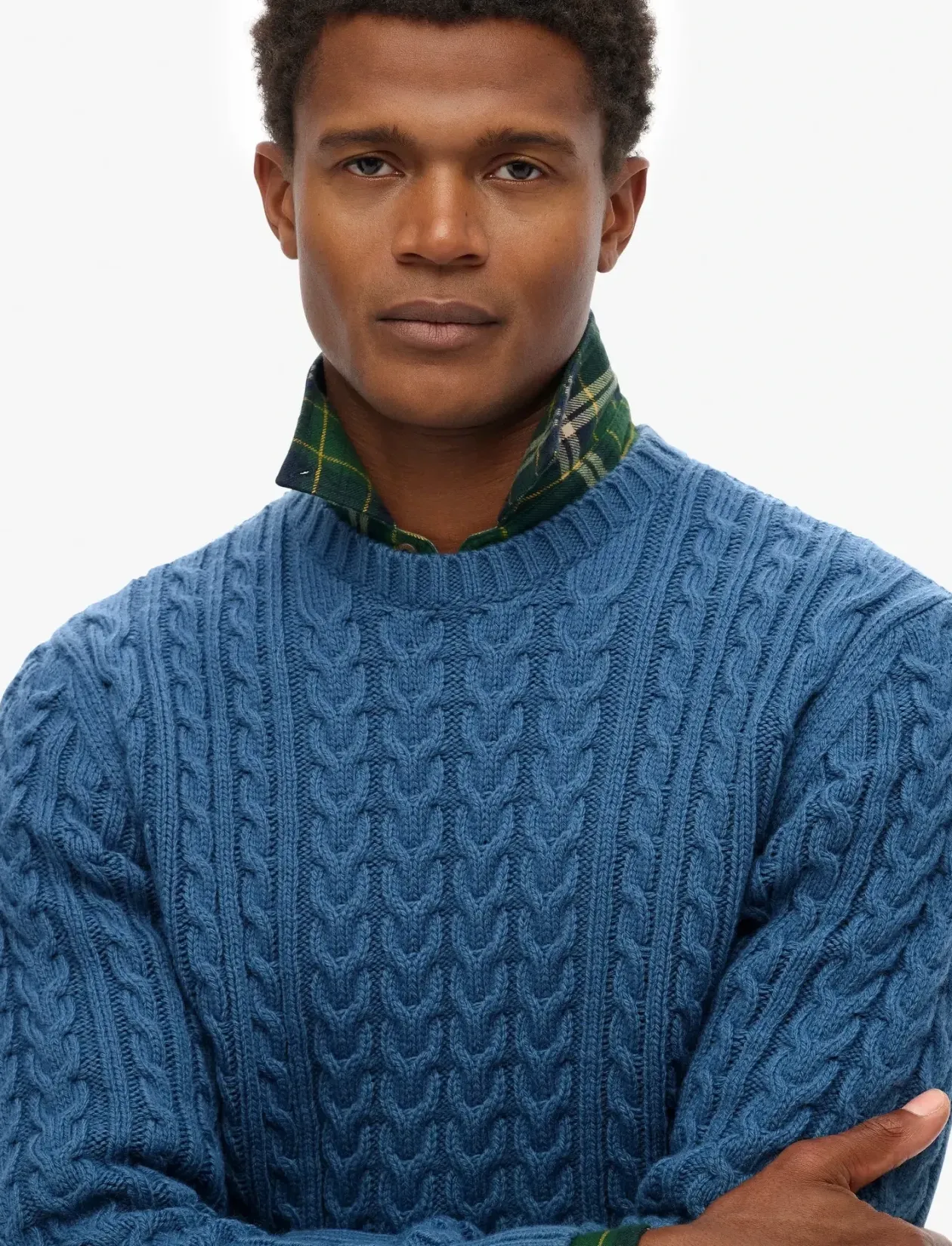 JACOB CABLE JUMPER - Rund hals