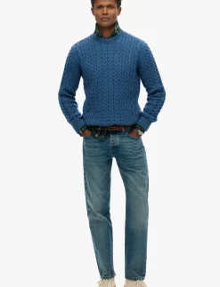JACOB CABLE JUMPER - Rund hals