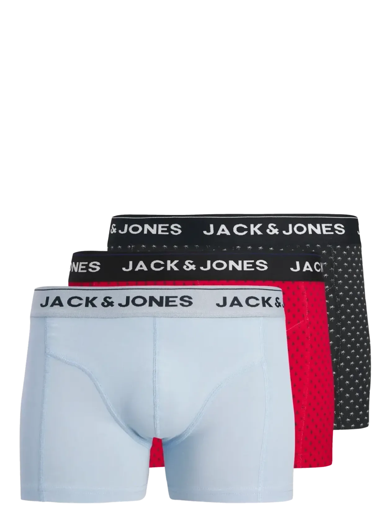 JACPALMTREE TRUNKS 3 PACK SN - Boxershorts