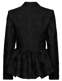 JACQUARD DRAPED BLAZER - Enkeltradede blazere