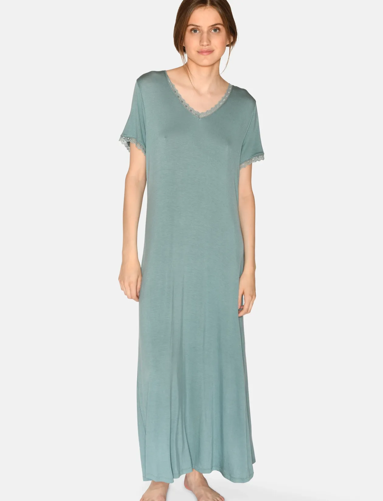 Jacqueline longsleeved long Dress - Natkjoler