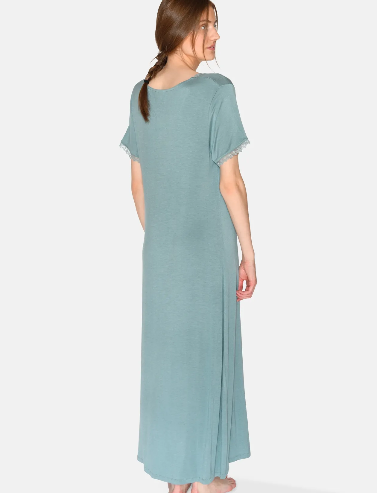 Jacqueline longsleeved long Dress - Natkjoler