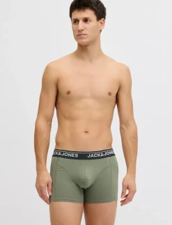 JACTIMOTHY SOLID TRUNKS 3 PACK - Boxershorts