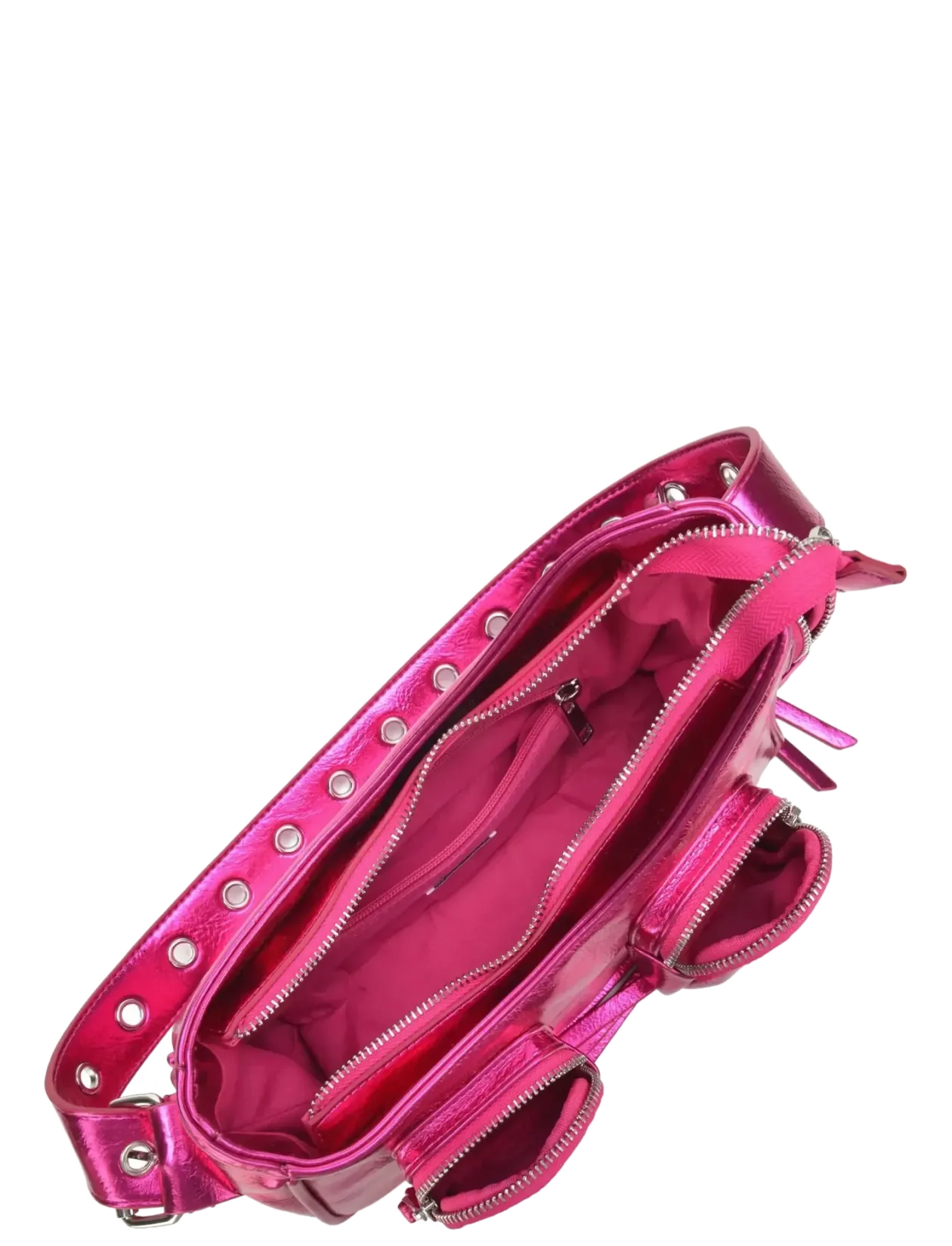 Jennifer Pocket Recycled Cool Pink - Top handle tasker