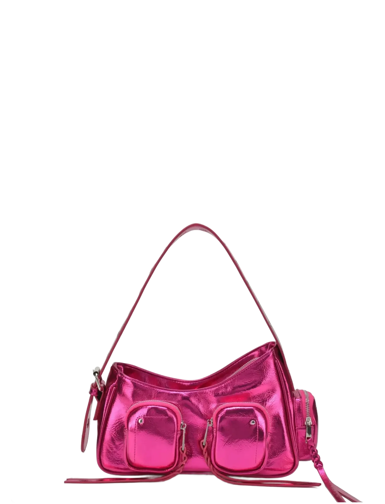 Jennifer Pocket Recycled Cool Pink - Top handle tasker