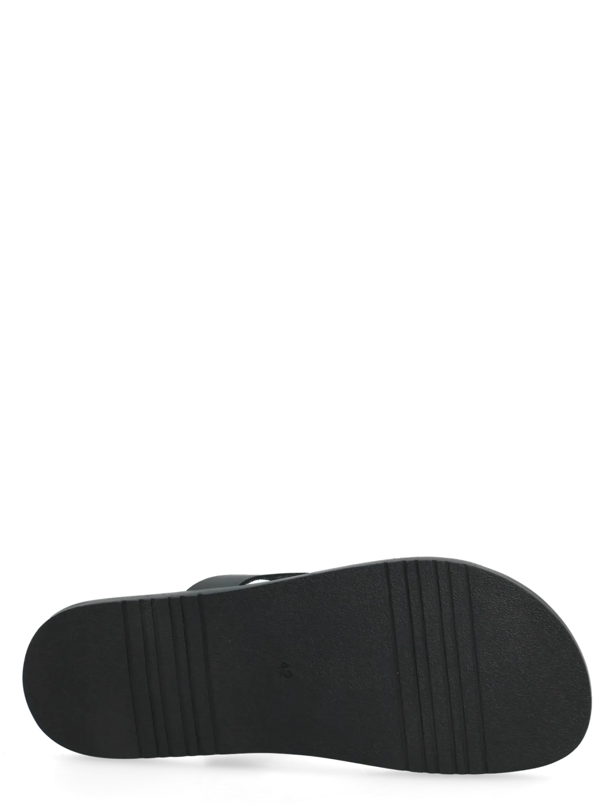 JFWDUBAI LEATHER FLIP FLOP - Klip-klapper