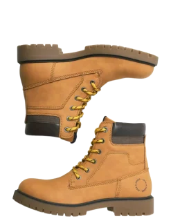 JFWFINIUS PU NUBUCK BOOT - Med snøre