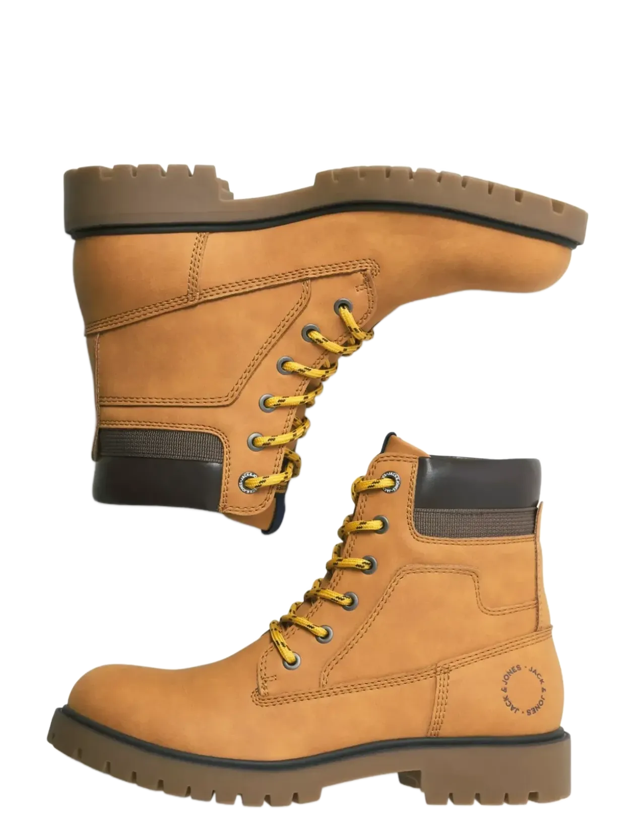 JFWFINIUS PU NUBUCK BOOT - Med snøre