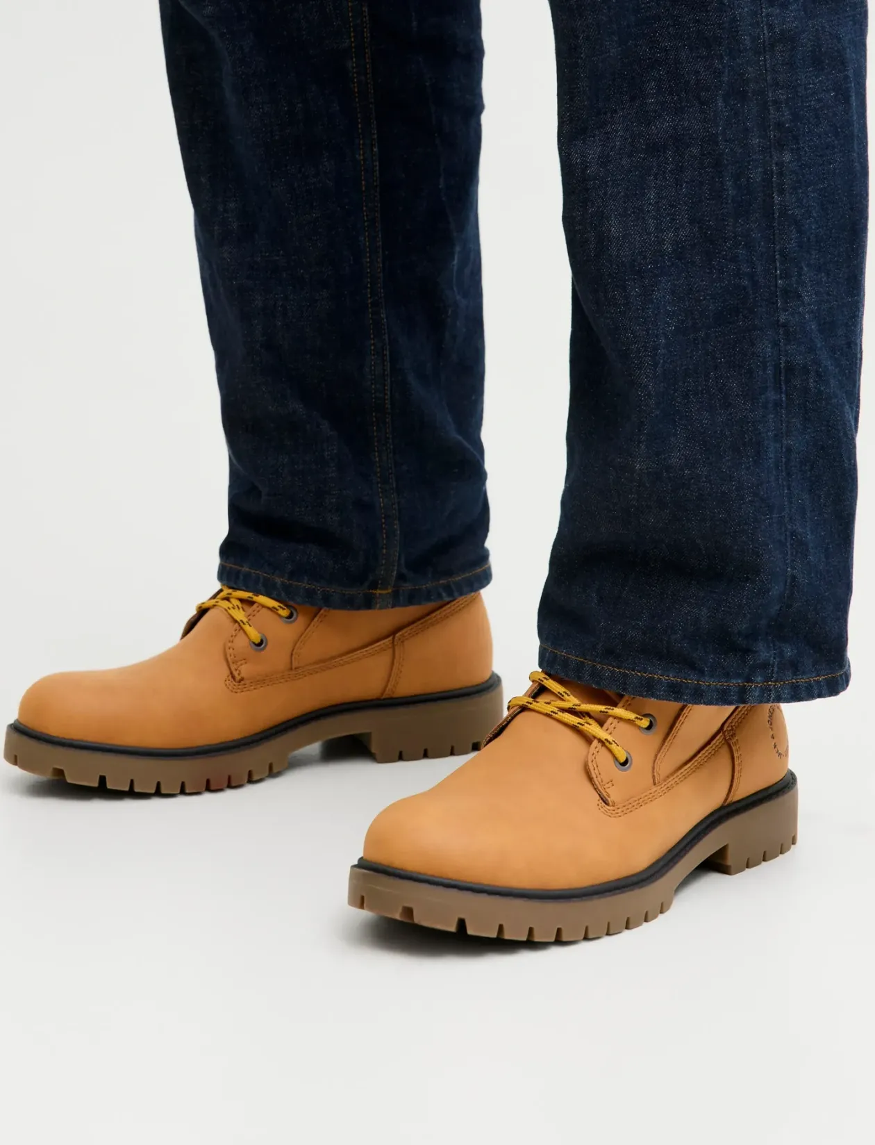 JFWFINIUS PU NUBUCK BOOT - Med snøre