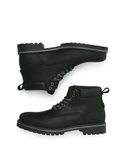 JFWQUEENSWAY LEATHER BOOT SN - Med snøre